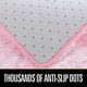 thumbnail image 5 of Alfombra LOCHAS Luxury Fluffy Rainbow 91x152 cm Rosa, 5 of 5