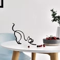 thumbnail image 4 of Estatuilla de Perro Gato Abstracto Magideal Escultura animal 11x16x0,5 cm, 4 of 5