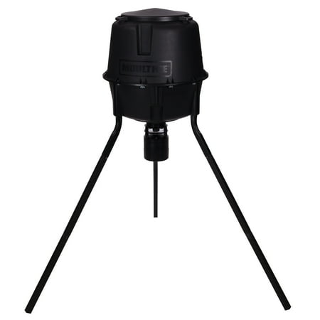 - Moultrie 30 Gal 360° Programmable 200 lb Cap Tripod Deer Game Feeder | MFG-13055