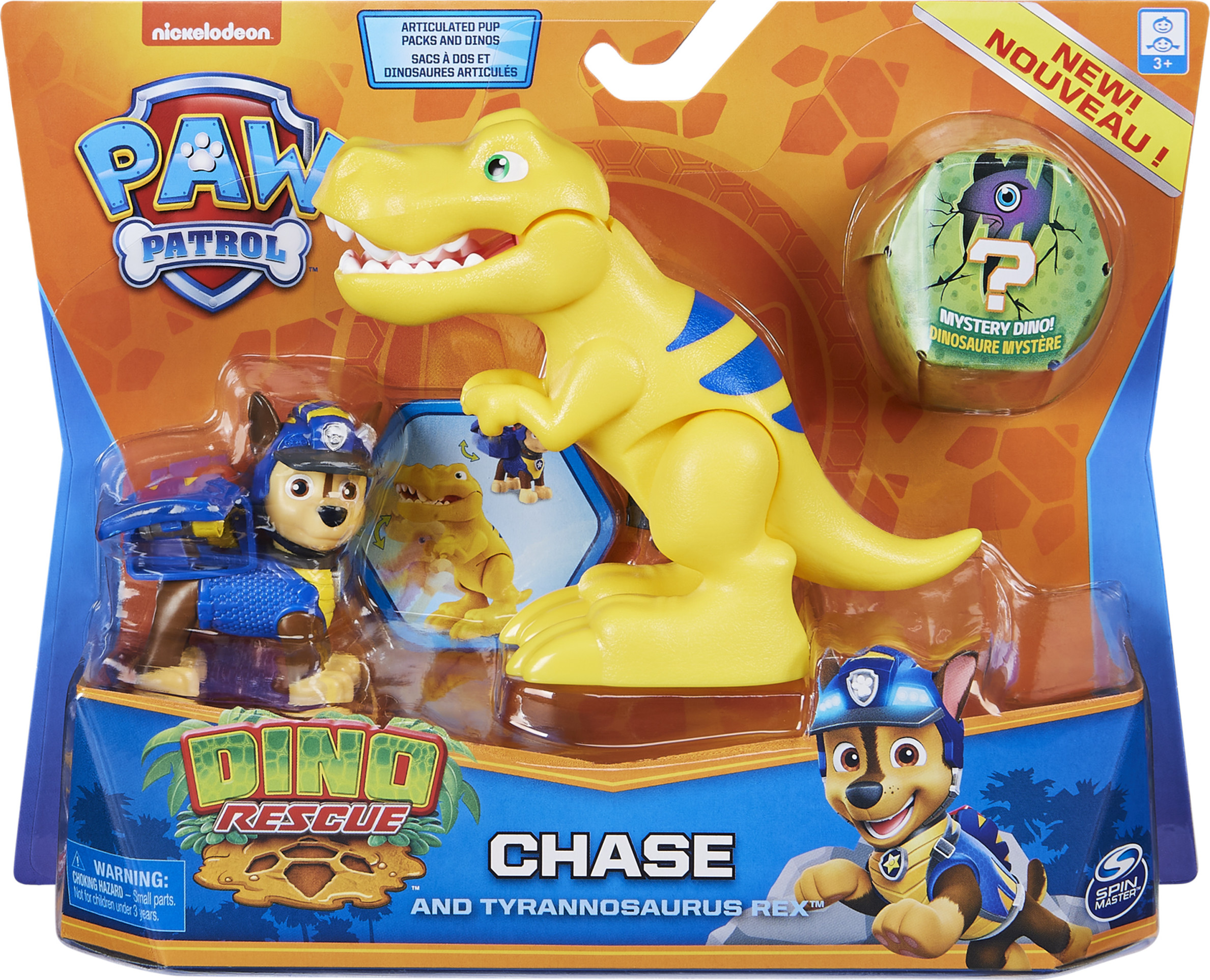 PAW Patrol, Dino Rescue Chase and Dinosaur Action Figure Set, for Kids Aged 3 and up - image 2 of 5
