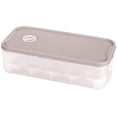 thumbnail image 1 of Contenedor de huevos para refrigerador, 10 huevos apilables con tapas, organizador de plástico para el refrigerador, contenedores transparentes para la organización del refrigerador, 1 of 5