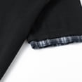 thumbnail image 4 of IhhxPro Men's Short Sleeve Button down Shirt Oversized Sport Tee Moisture-Wicking Quick Dry Plaid Trim T-Shirt M-3XL, 4 of 5