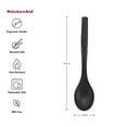 thumbnail image 5 of Kitchenaid Heat Resistant Nylon Basting Spoon in Black, 5 of 10