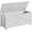 Cloud White, variant on BOBOKY Storage Chest, Storage Bench with Safety Hinge, Farmhouse Style Wooden Toy Chest for Entryway, Bedroom, Living Room,Grey,39.4 inches