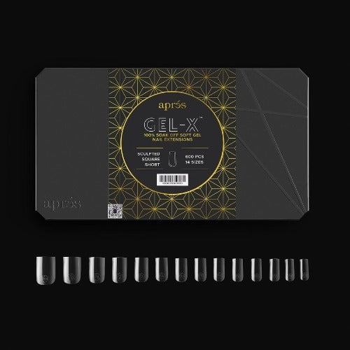 Apres Gel-X Tips 2.0 (600pc) - Sculpted Short Square