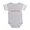 Heather Gray, variant on CafePress - I Never Said I Was Nice - Cute Infant Baby Football Bodysuit