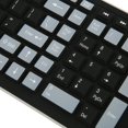 thumbnail image 4 of Silicone Keyboard 107 Keys Waterproof Dustproof Folding Two Colors 2.4G Wireless USB Soft Silicone Silent Keyboard, 4 of 4