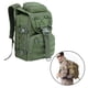 thumbnail image 4 of de senderismo impermeable, compartimento al aire libre de viaje Deporte Senderismo Gimnasio Camping Senderismo Pesca Verde Soledad Senderismo Knapsack, 4 of 9