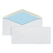 Office Depot Security Envelopes, #10 (4 1/8in. x 9 1/2in.), White, Box Of 500, 12012