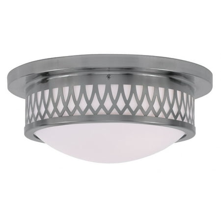 

2 Light Flush Mount in Contemporary Style 13 inches Wide By 5.5 inches High-Olde Bronze Finish Bailey Street Home 218-Bel-1120115