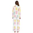 thumbnail image 3 of FORMRS Womens Pajama Set Long Sleeve Top and Pants with Pockets Soft Comfy Lounge Sleepwear, Sizes S-2XL, Cute Gummy Bears Pattern, 3 of 7