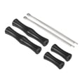 thumbnail image 1 of Unique Bargains Archery Bowstring Finger Saver 1.6 Inch/0.8 Inch Silicone Finger Guard for Youth, Black, 2 Pack, 1 of 5