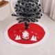 thumbnail image 5 of 90cm de Árbol de Navidad Cuerda con Patrón de Papá Noel Rojo Yuyangstore falda de árbol, 5 of 8