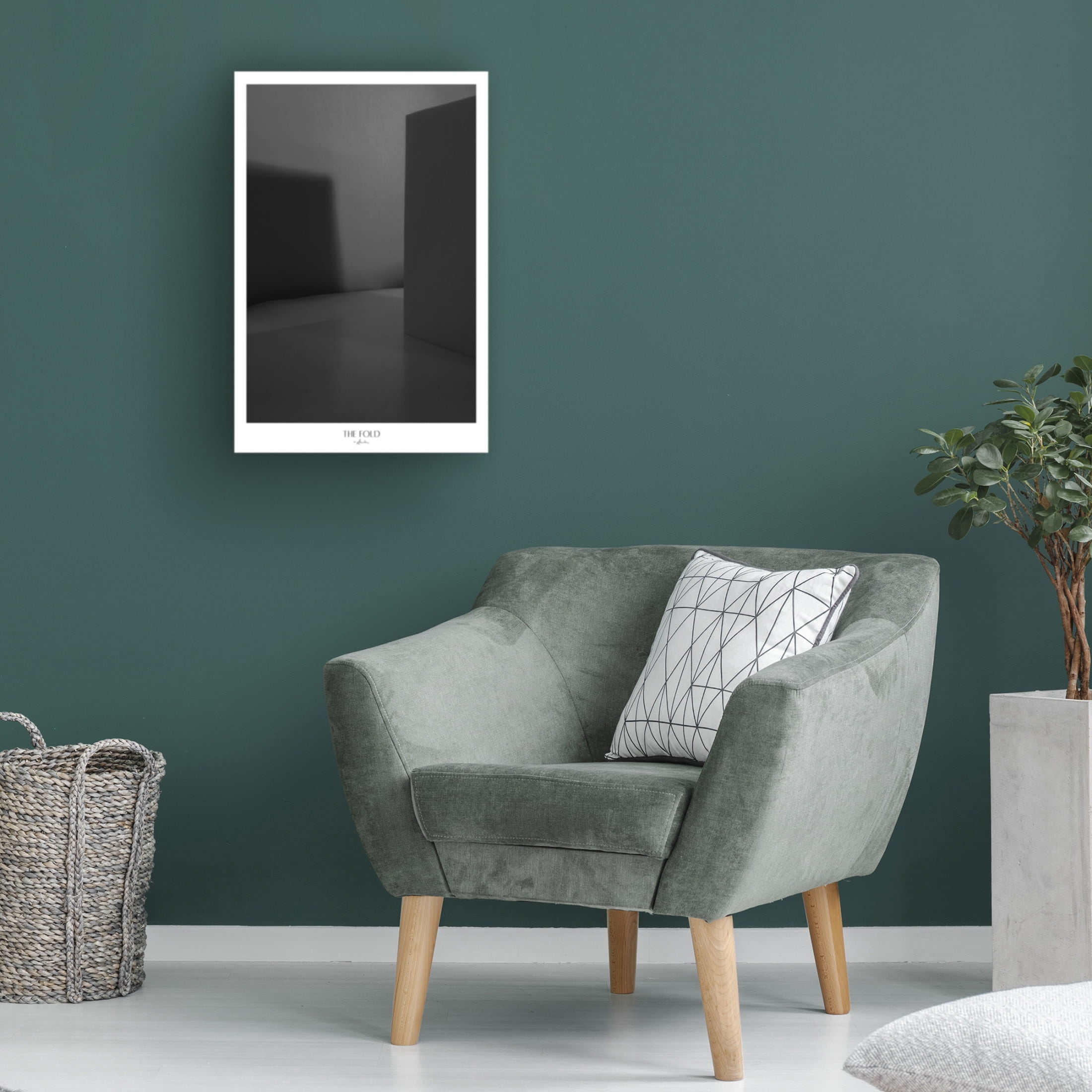 Trademark Fine Art Annika John The fold Canvas Wall Art