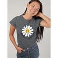 thumbnail image 2 of Worry Less Smile More T-Shirt Women -Image by Shutterstock, Female 4X-Large, 2 of 4
