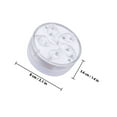 thumbnail image 2 of BESTYASH Submersible LED Pool Light for Aquarium Pond Fountain with Remote Controlled White LED Lamp, 2 of 8