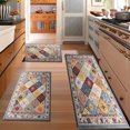 thumbnail image 2 of Kitchen Rugs Sets of 3 Non Slip Washable Kitchen Mats for Floor, Waterproof Kitchen Runner Rug, Floor Mat Carpet for Entryway, Laundry, Sink, Hallway, Bathroom, 2 of 12