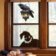 thumbnail image 2 of Acrylic Raven Hanging Decor | Gothic Crow Lantern Style Window Ornament, 2 of 5