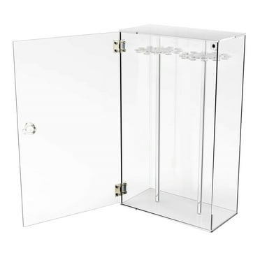 hengtong Clear Necklace Storage Box Display Stand Jewelry Organizer Freestanding Dangling