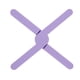 thumbnail image 2 of Matsuzay Alfombrilla resistente al calor Aislamiento cruzado de comedor Mantel individual Posavasos Plegable Púrpura Type3 NO3 Matsuzay HA059526-06, 2 of 6