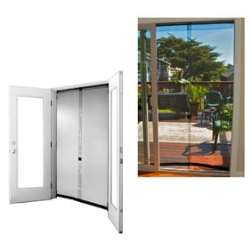 Crl Columbia Verona White 36 X 80 Vinyl Hinged Screen Door 4