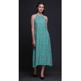 thumbnail image 2 of Bimba Robe Longue Dos Nu à Fleurs Décontractée pour Femmes Robe de Plage Imprimée-TTTG, 2 of 6