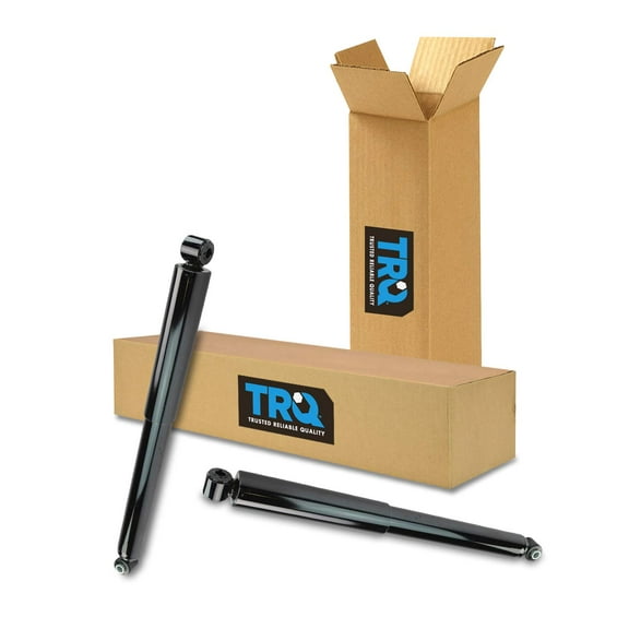 TRQ Rear Shock Absorber Driver Passenger Side LH RH Pair for Titan Pickup 4WD SBA60418 Fits select: 2004-2007 NISSAN TITAN, 2008-2009 NISSAN TITAN XE/SE/LE
