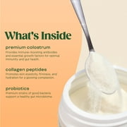 Bloom Nutrition Colostrum & Collagen Peptides Powder, Orange Cream, 25 Servings