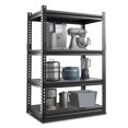 thumbnail image 3 of ABORON 3 Packs Storage Shelves,4 Tier Adjustable Garage Storage Shelving, Heavy Duty Metal Storage Utility Rack Shelf Unit for Warehouse Pantry Closet Kitchen, 32" x 16" x 63", 3 of 11