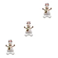 thumbnail image 3 of Ruiboury Party Decor Essential Christmas Foil Balloons With Exquisite Patterns Balloon Christmas Suitable For Any Places multicolor Stretching Snowman 3Set, 3 of 6