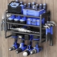 thumbnail image 1 of Portaherramientas de Metal Montado en Pared,Estante para Herramientas Eléctricas Multifuncional, Estante de Almacenamiento de Hardware para el Hogar, Estante para Taladro Eléctrico, 1 of 4