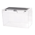 thumbnail image 2 of Xuanheng Reptile Terrarium Tank Amphibian Feeding Box for Turtle Terrapin Hermit s, 2 of 8