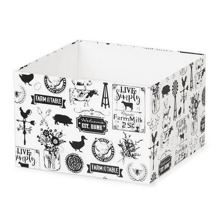 Farmhouse Favorites Box Bases, 6x6x4", 25 Pack