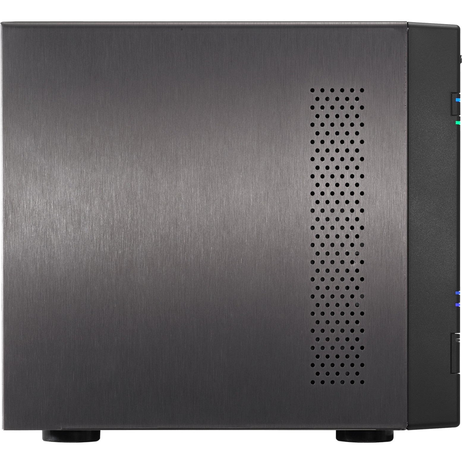 Asustor AS6210T 10-Bay NAS, Intel Celeron Quad-Core, 4 GB SO-DIMM DDR3L, GbE x 4, PCI-E (10GbE ready), USB 3.0 & eSATA, WoL, System Sleep Mode, AES-NI hardware encryption,with lockable tray - image 4 of 6