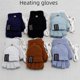 thumbnail image 2 of Guantes calefactores con pantalla táctil USB, guantes calefactores, guantes calefactores eléctricos, guantes calefactores eléctricos, guantes abatibles cálidos de invierno, 2 of 5