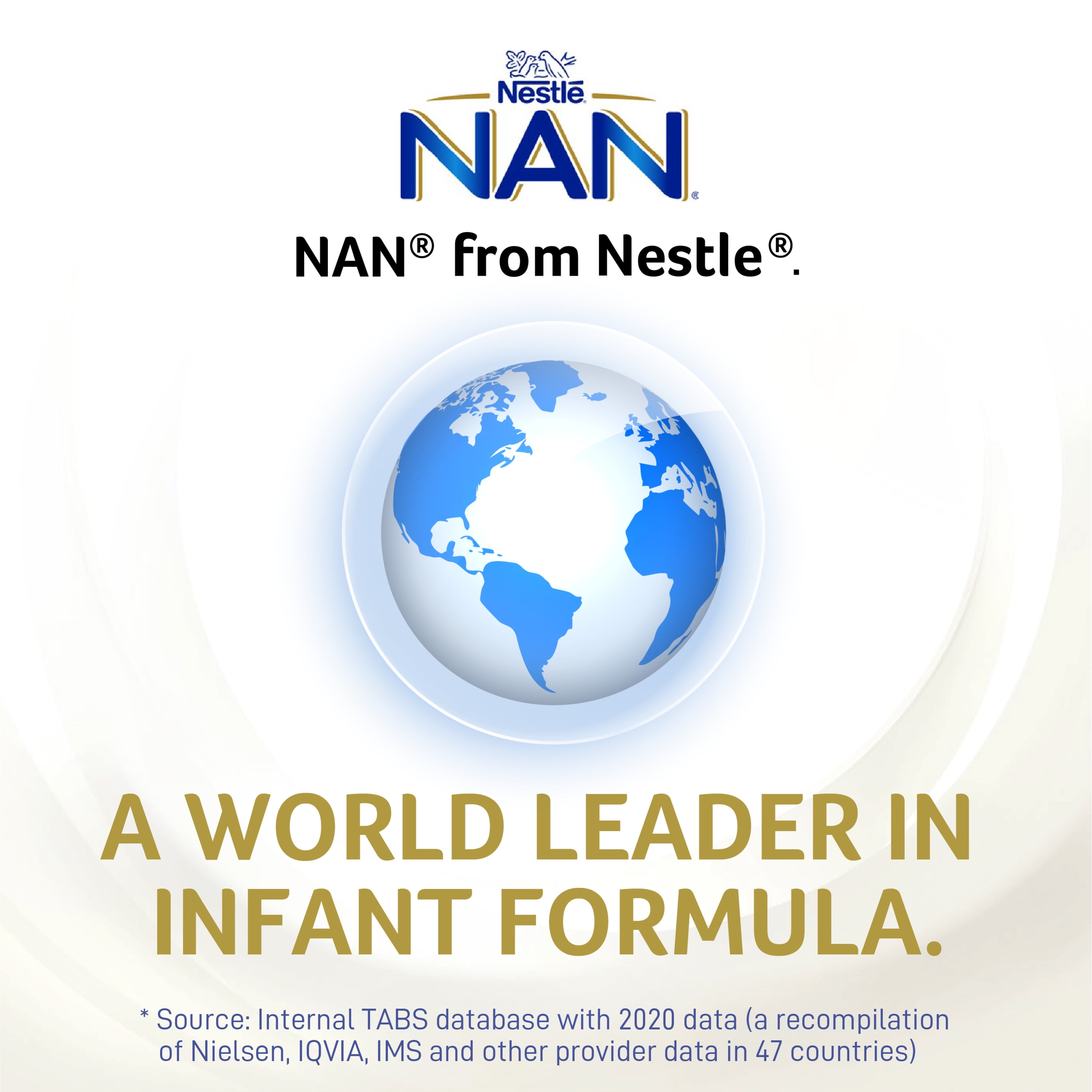 Nestlé NAN Pro 1 Powder Infant Formula, 28.2 oz, Can, (Pack of 6), Iron
