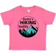 thumbnail image 3 of Inktastic Daddy's Hiking Buddy with Mountains and Trees Boys or Girls Baby T-Shirt, 3 of 5