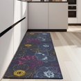 thumbnail image 4 of Pioneer Flower Floral Print Pattern Kitchen Rug Mat,Kitchen Runner Rugs Non Skid Washable,Decorative Kitchen Floor Mats for Kitchen,Sink,Laundry,17"X47", 4 of 5