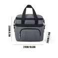 thumbnail image 3 of Dongrere Insulated Cooler Bag Large-capacity Picnic Bag Camping Ice Bag Picnic Bag for Grill Food Preservation, 3 of 9