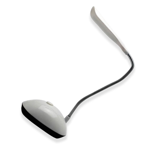 Matsuzay lámpara de escritorio led con pilas protección para los ojos portátil hogar dormitorio escuela lectura luz de trabajo para estudiantes azul Electrodomésticos Blanco Matsuzay HA004917-02B