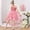 Pink, variant on Girls Formal Dress Girls Pink Dress Tulle Fluffy Ballet Tutu Skirt Girls Fancy Dresses Girls Children's Day Outfit 7-8 Years