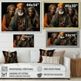 thumbnail image 4 of Designart "Legacy of African Artistry II" African American Floater Framed Wall Art Print, 4 of 7