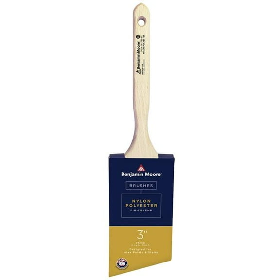 Premier Paint Roller 1024550 3 in. Nylon & Polyester Bristle Firm Paint Brush