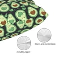 thumbnail image 3 of Easygdp Avocado Heart for Soft Pillow Case Pillow Protectors,Perfect for Sleeping (Pillow Core Not Included)-14"x20", 3 of 6