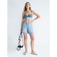 thumbnail image 2 of Free Assembly Women's and Women's Plus Mid Rise Seersucker Bikini Bottoms, Sizes XS-3X, 2 of 7
