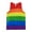 Pride, variant on Tie-Dye CD3500 Adult 5.4 oz. 100% Cotton Tank Top