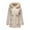 Beige, variant on Womens Coats Fashion Solid Color Casual Zipper Winter Hooded Stand Sports Long Sleeve Parkas Cute Clothes Winter Coat for Women,Womens Zip Up Jacket Ladies Tops L