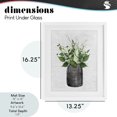 thumbnail image 4 of Stupell Industries French Country Vintage Soap Jar Herbs White Framed Print Under Glass, 13 x 16, by Lettered and Lined, 4 of 8