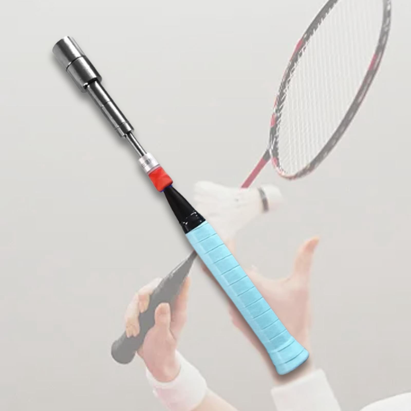 Dualoai Badminton Racket Swing Training Warm up Stick Portable Posture Correction Comfortable Grip Sound Remind Auxiliary Tool 400g