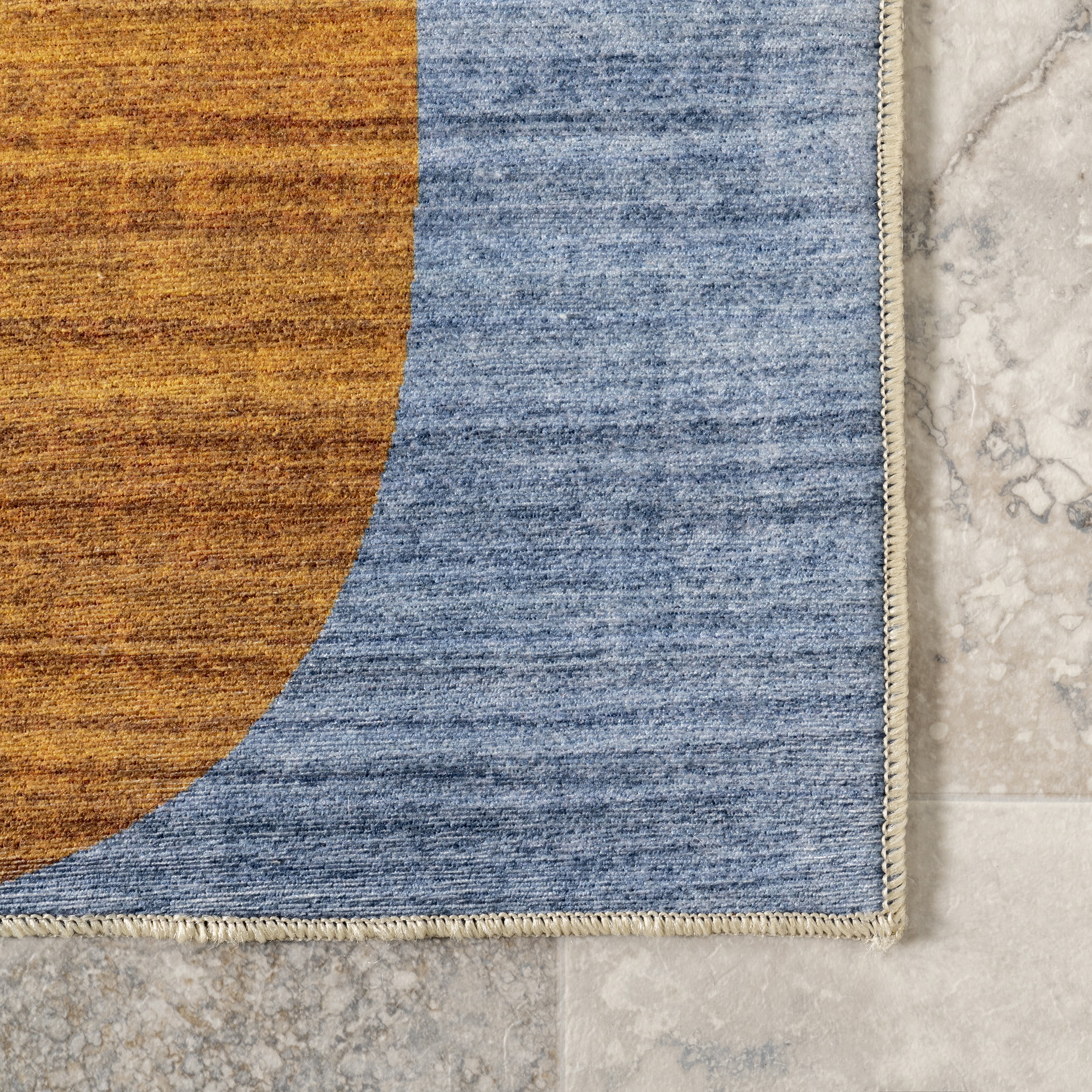 nuLOOM Lori Contemporary Machine Washable Indoor/Outdoor Area Rug, 5' x 8', Multicolor